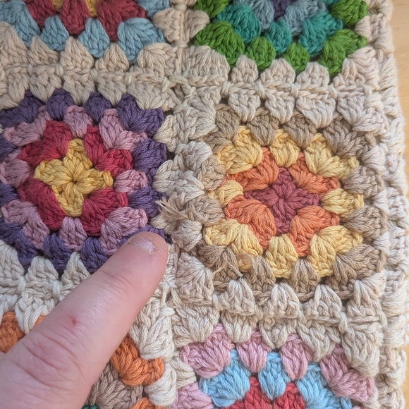 FREE PEOPLE Crochet Zuri Mom Jeans Boho Size 27 100% Cotton Crochet Floral - Picture 16 of 16